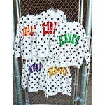 Custom Polka Dot Mockneck
