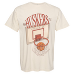 comfort colors Huskers 1897 Basketball Hoop Tee