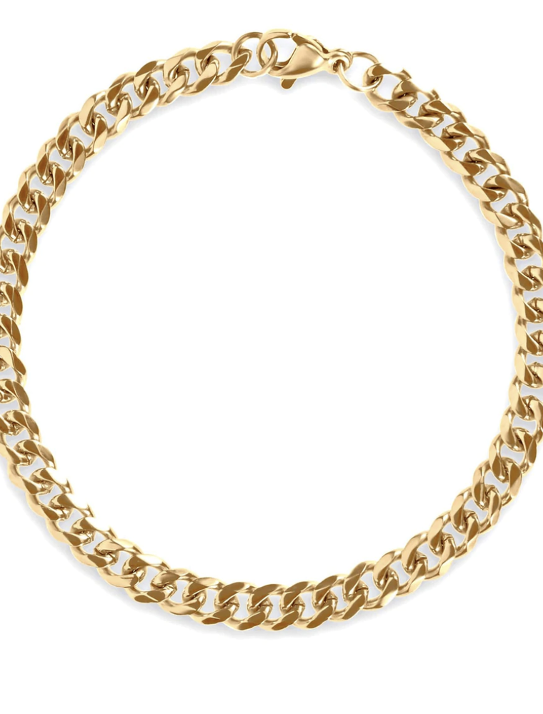 LAWRENCE CUBAN CHAIN BRACELET