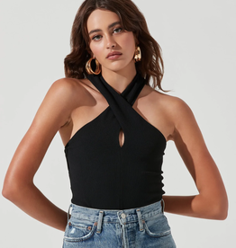 PRIYA BODYSUIT BLACK