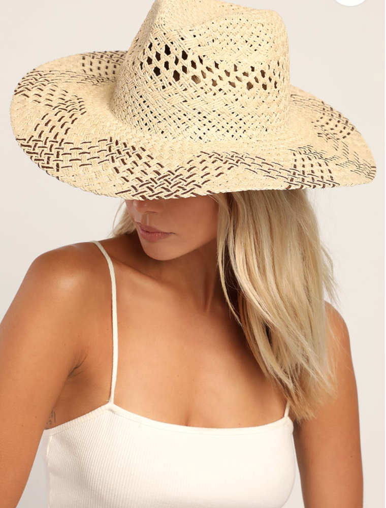 LAUREN WOVEN HAT