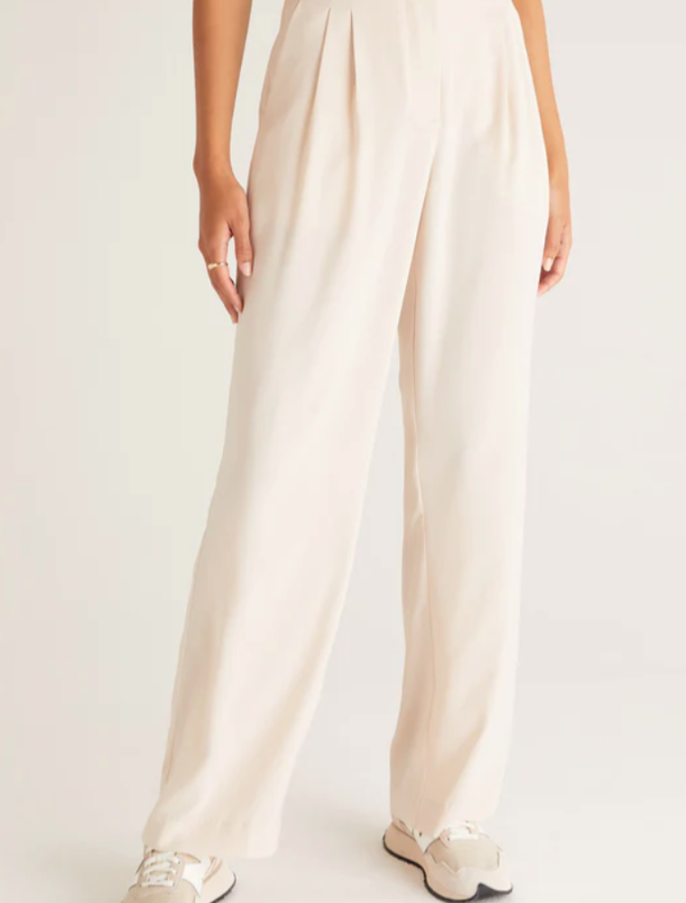 ZSUPPLY LUCY TWILL PANT CREAM