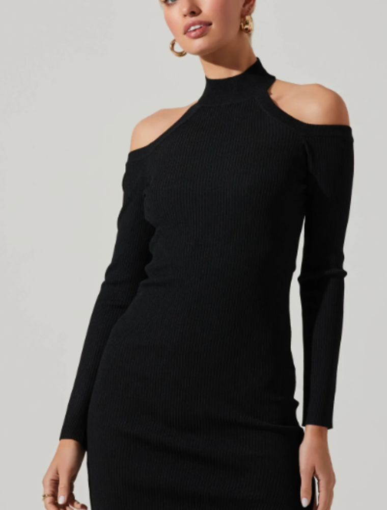 ISARA RIBBED DRESS