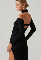 ISARA RIBBED DRESS