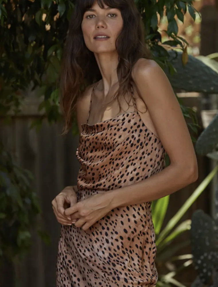 BY TOGETHER LEOPARD CAMI TOP