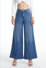 BAYEAS HIGH RISE WIDE LEG FLARE JEANS