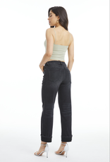 BAYEAS HIGH RISE MOM JEANS