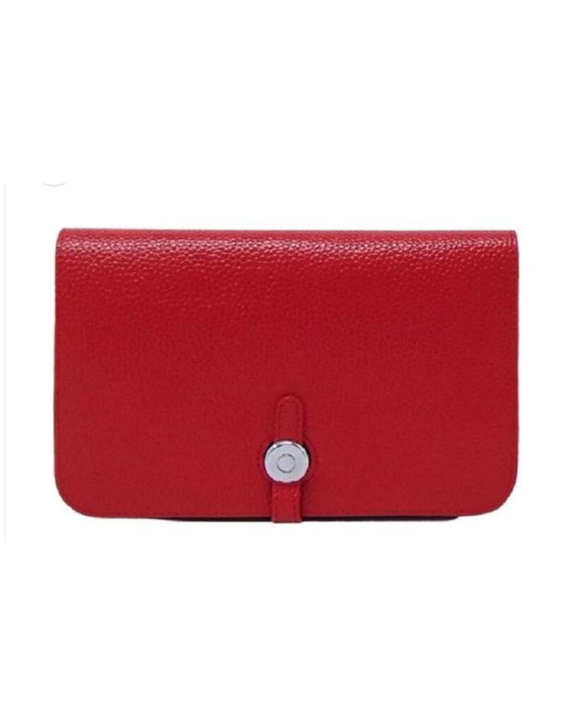 BC HANDBAGS LARGE LEATHER WALLET