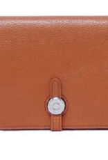 BC HANDBAGS LARGE LEATHER WALLET