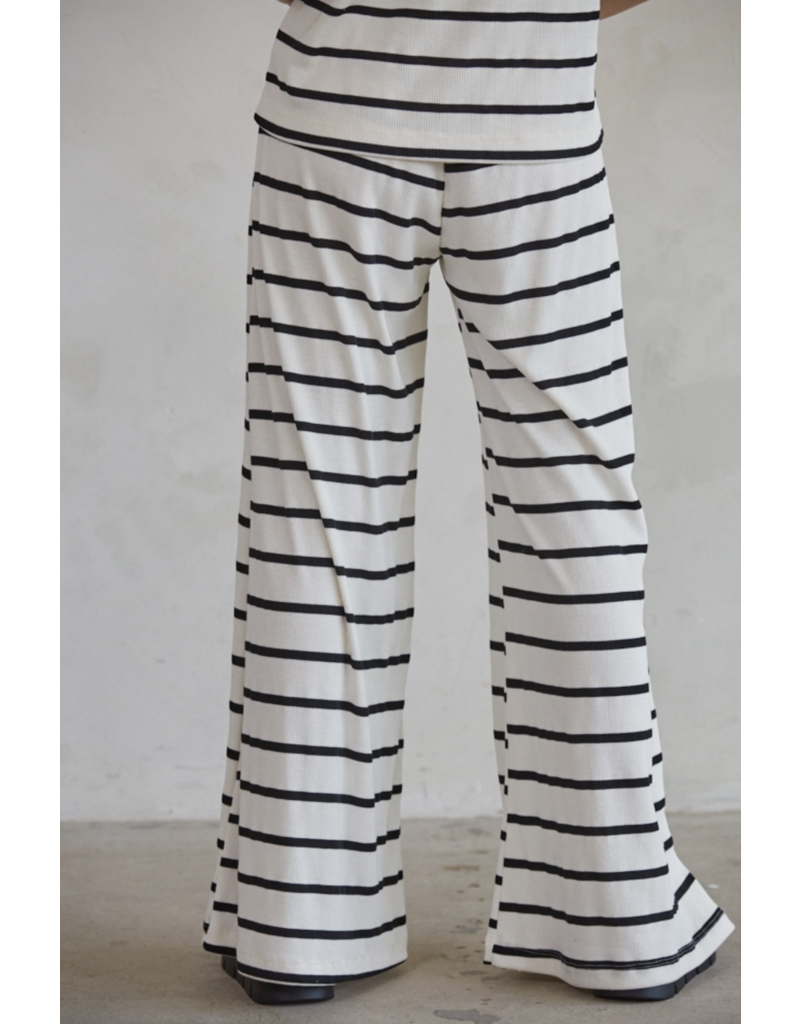 BY TOGETHER KELSEY STRIPED PANTS