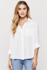 ELISA OPTIC WHITE LONG SLEEVE