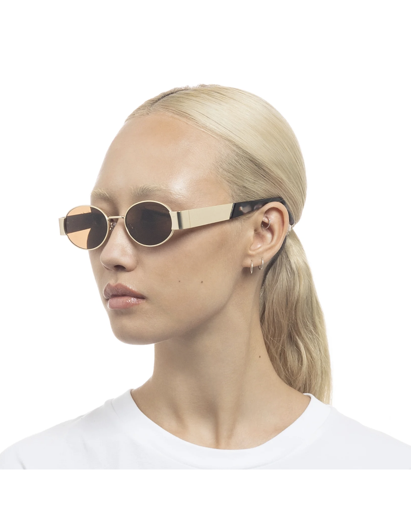 AIRE MARS SATIN GOLD SUNGLASSES