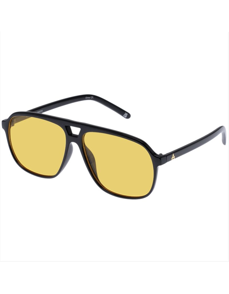 AIRE MONOCEROS BLACK/YELLOW SUNGLASSES