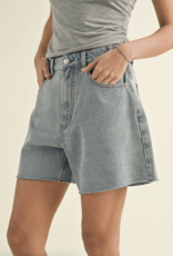 MIOU MUSE DENIM WASHED SHORTS