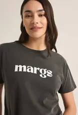 Z SUPPLY MARGS BOYFRIEND TEE BLACK