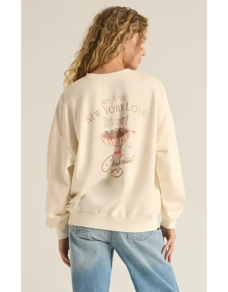 Z SUPPLY LOVE STORY SUNDAY SWEATSHIRT