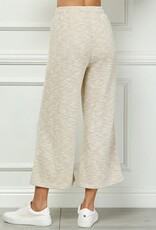 SEE AND BE SEEN DIAGONAL STRIPED CROPPED PANTS