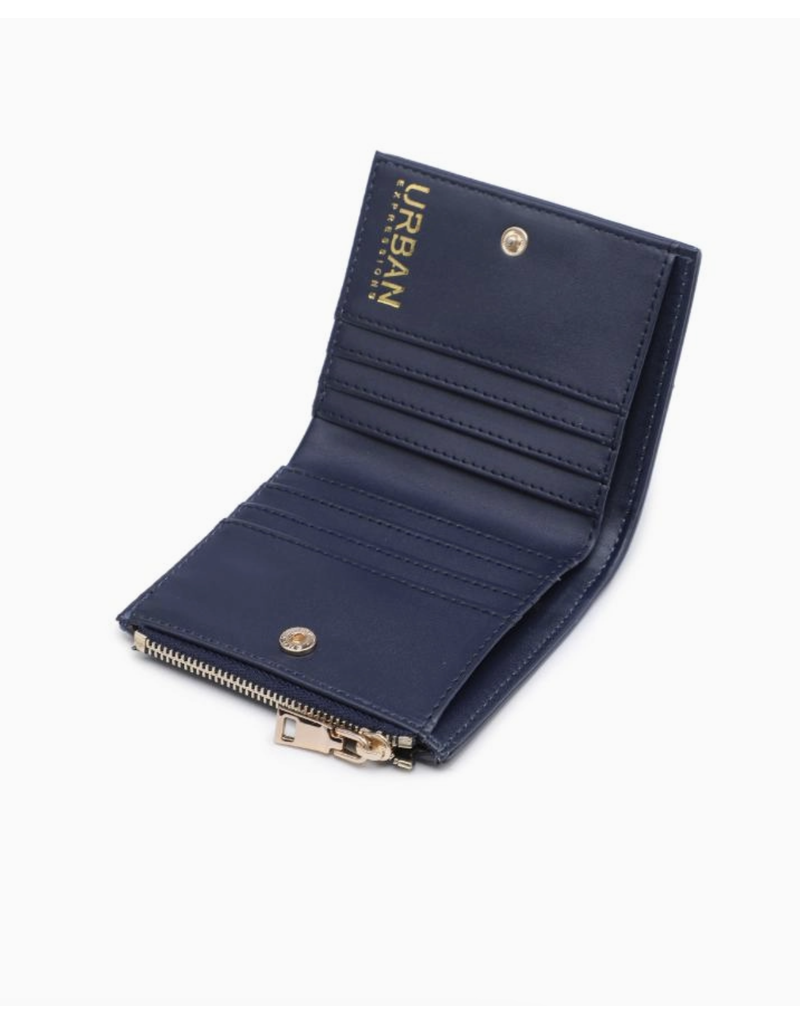 URBAN EXPRESSIONS AMELIE CARD HOLDER NAVY