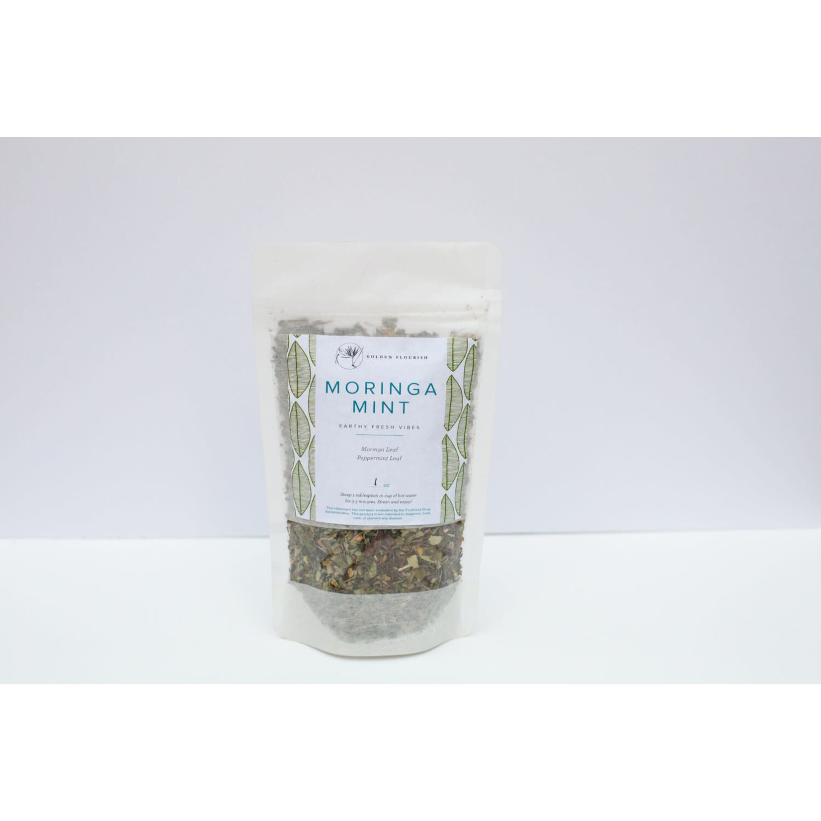 Moringa Mint Energizing Boost Organic Tea