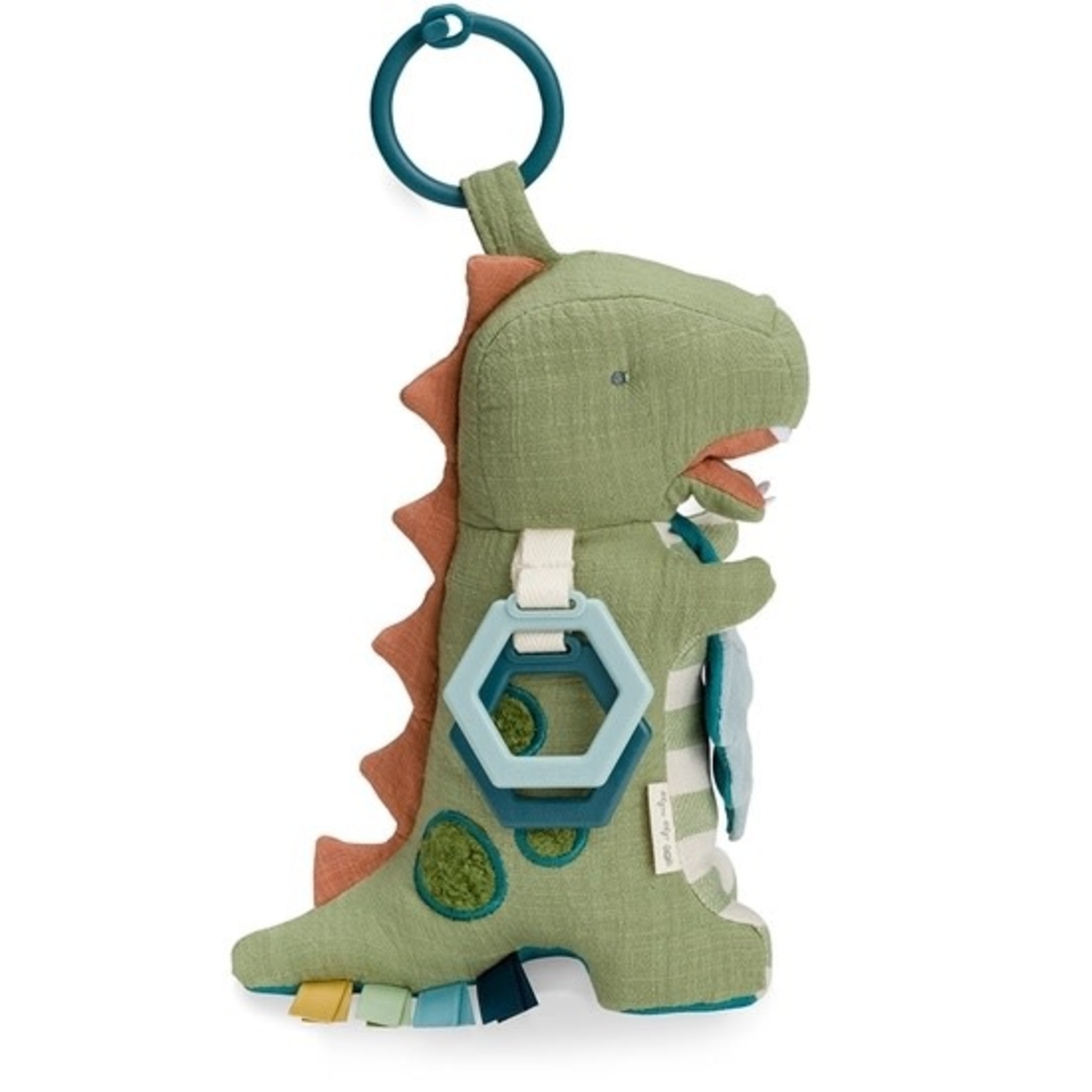 Dino Activity Toy with Silicone Teether