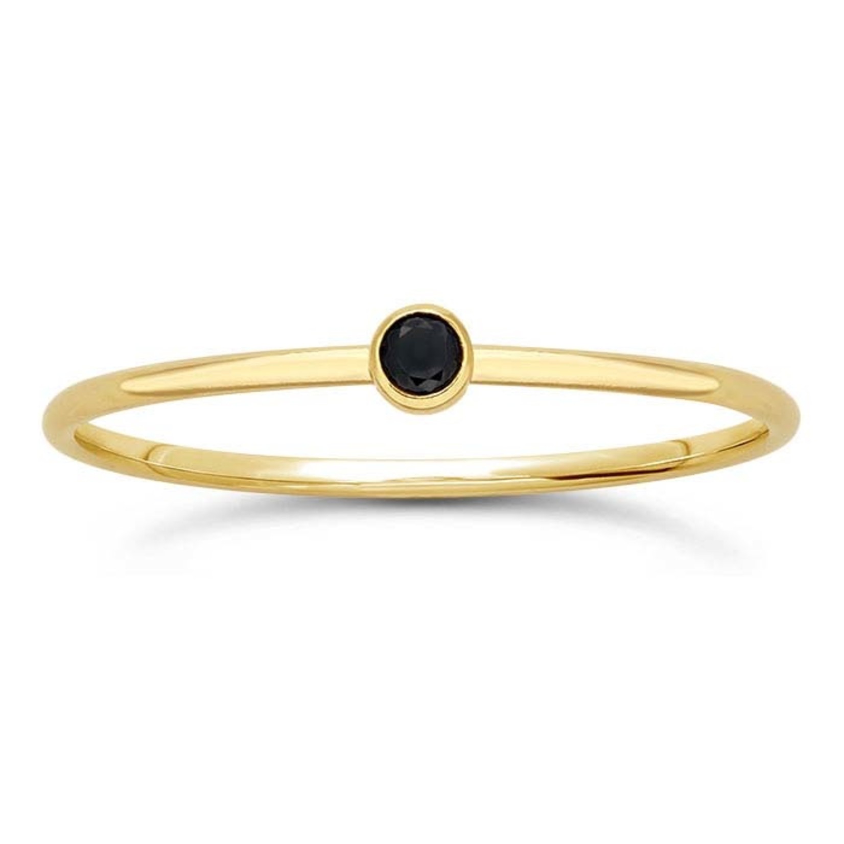 Cleo Gold-Filled Tiny Stone Stacking Ring