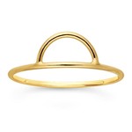 Cleo Gold-Filled Single Arch Ring