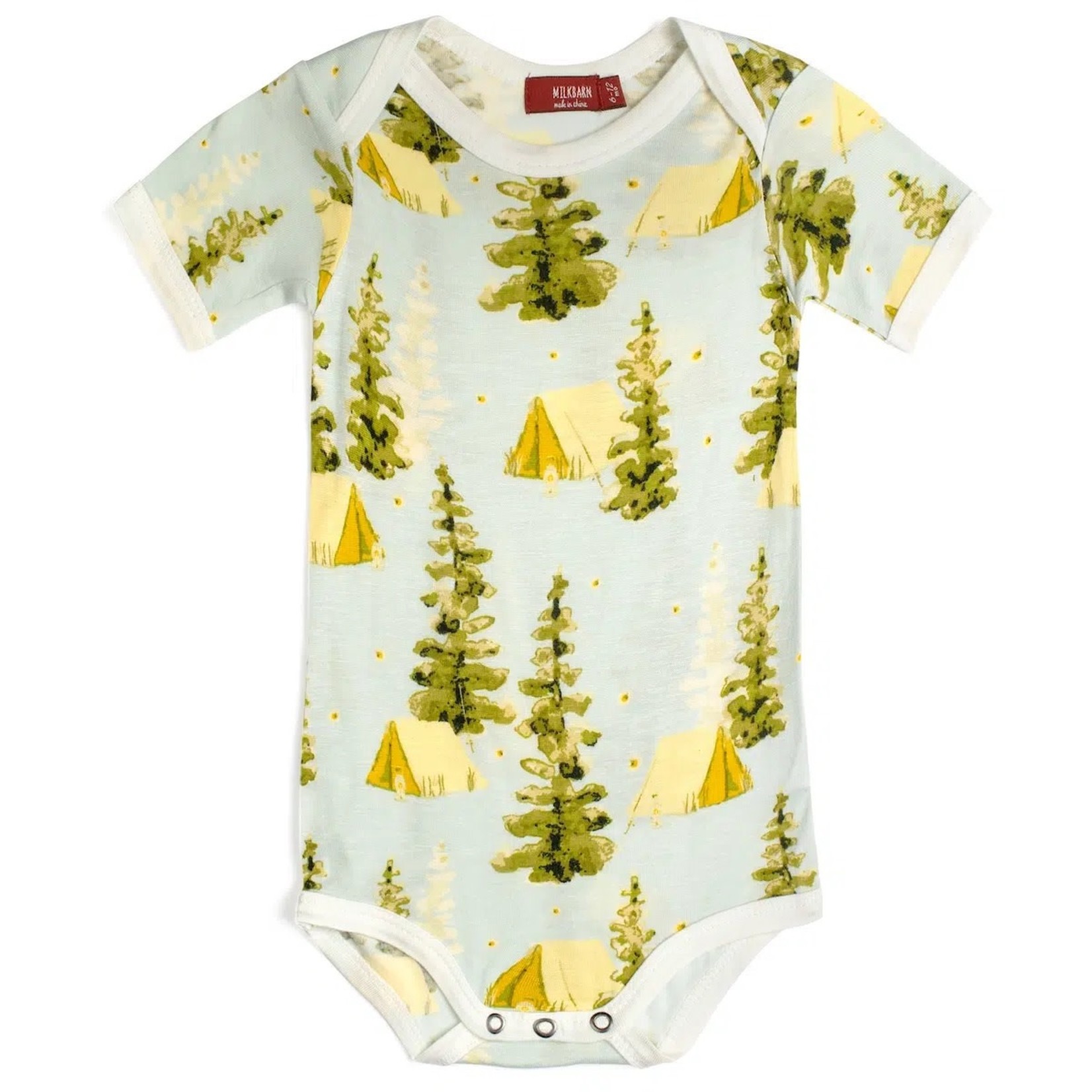 Camping Short Sleeve Onesie