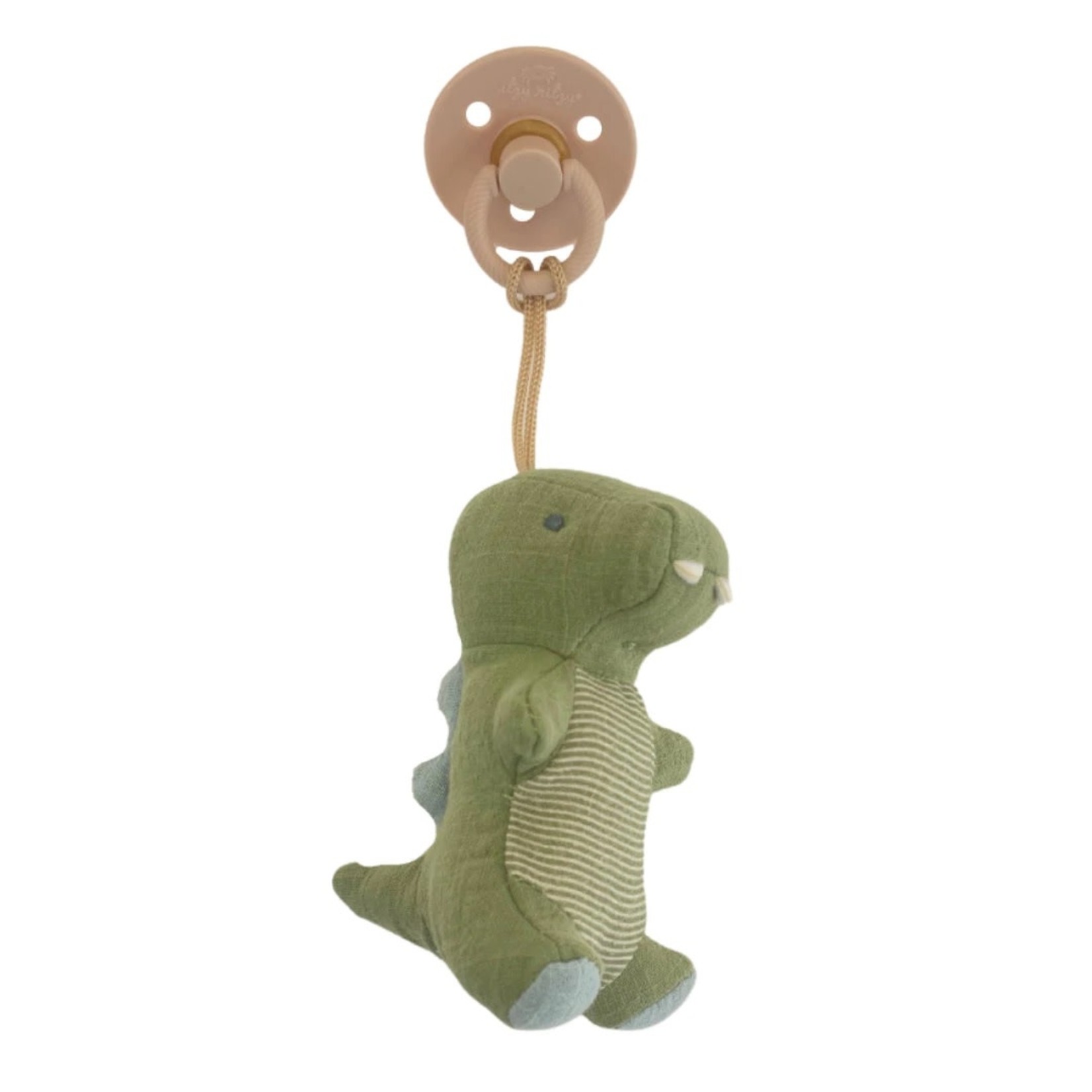 Natural Rubber Pacifier with Stuffed Animal