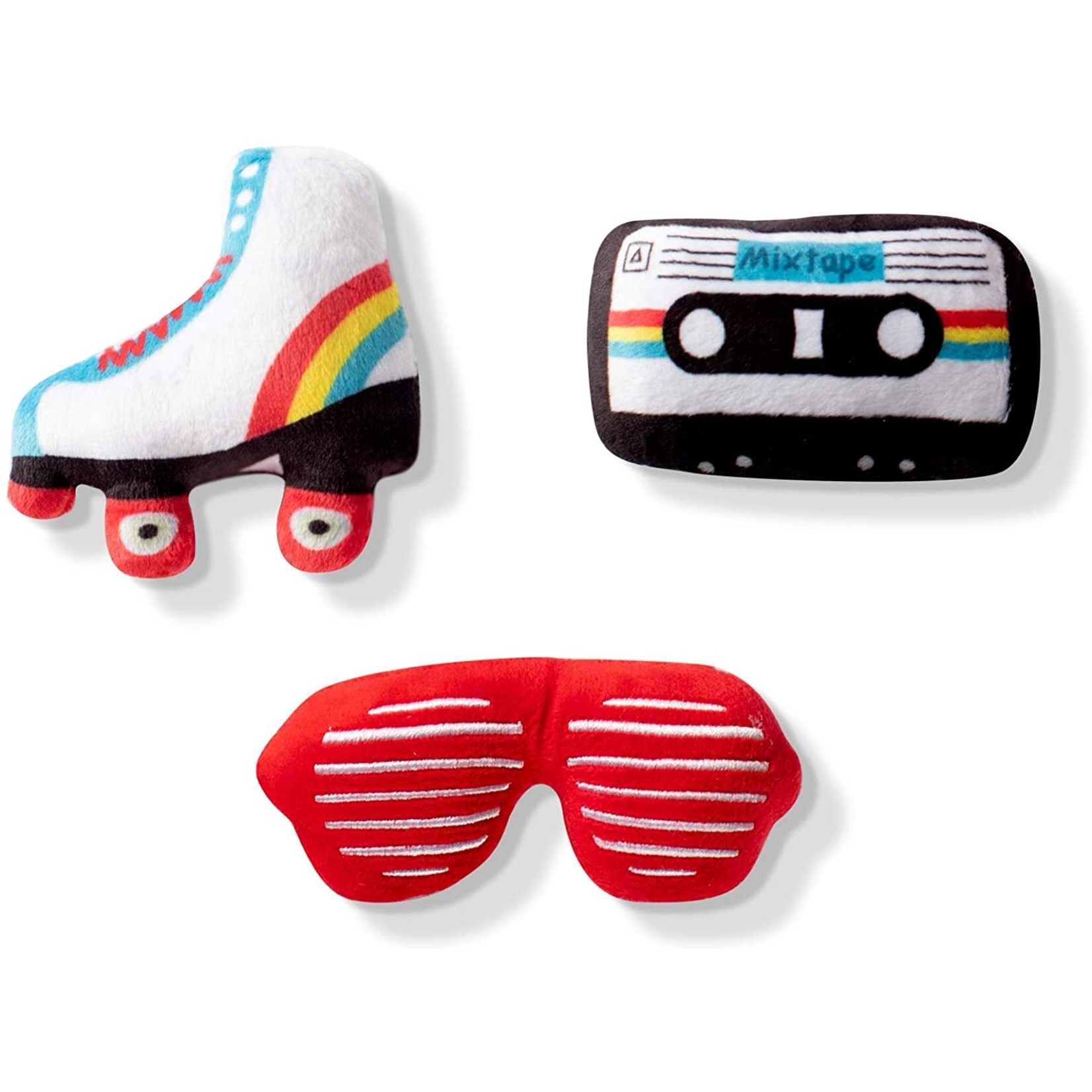 80's Icons Dog Toys - Set of 3