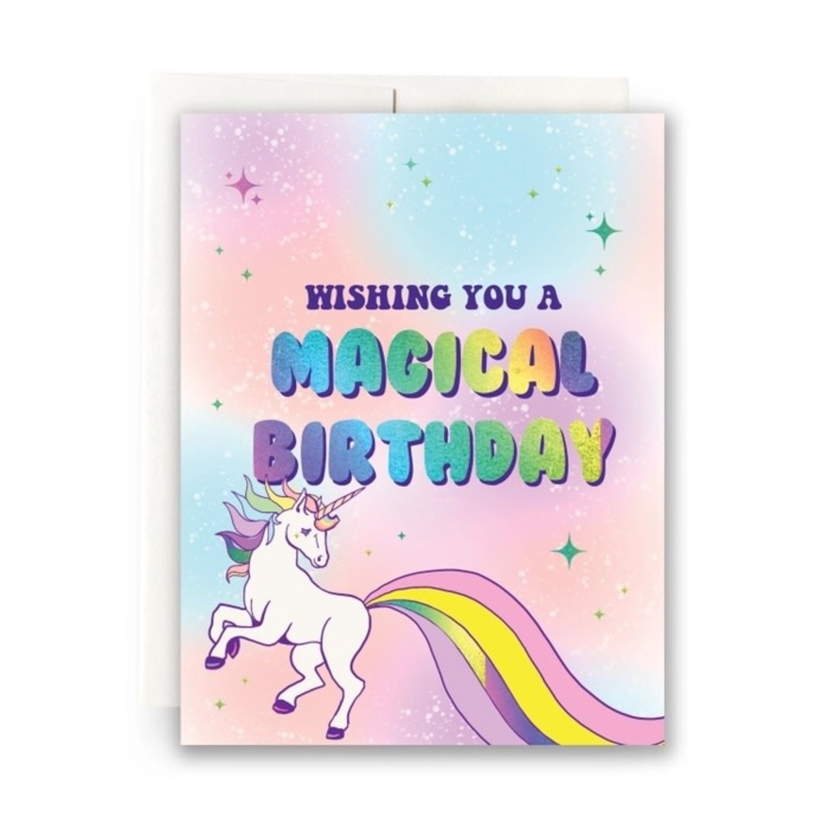 Unicorn Birthday - Greeting Card