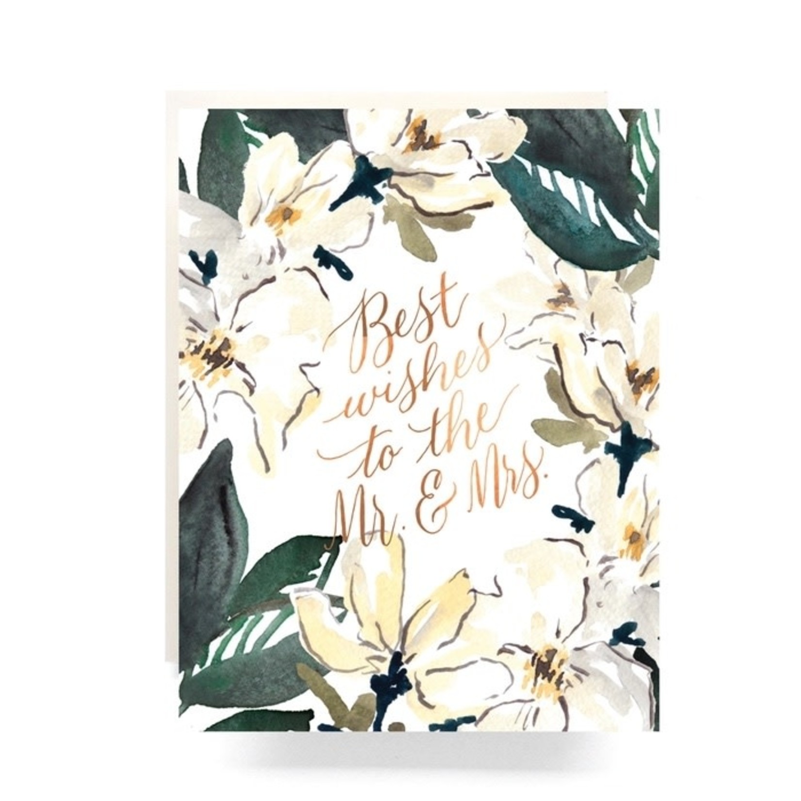 Magnolia Mr. and Mrs. - Greeting Card