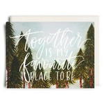 Favorite Place to Be - Greeting Card