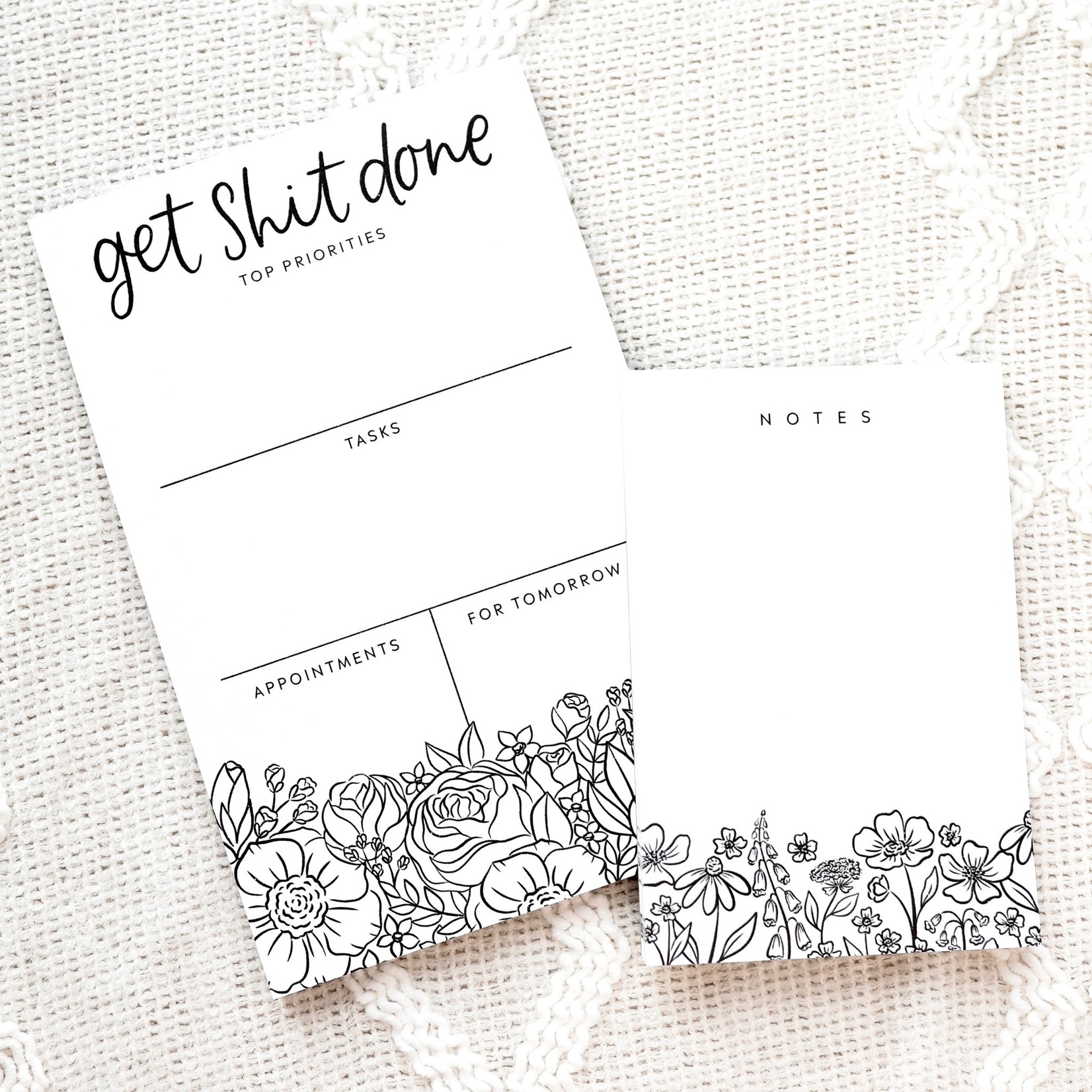 Get Shit Done Planner Notepad