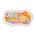 Big Moods Stay Groovy Sticker