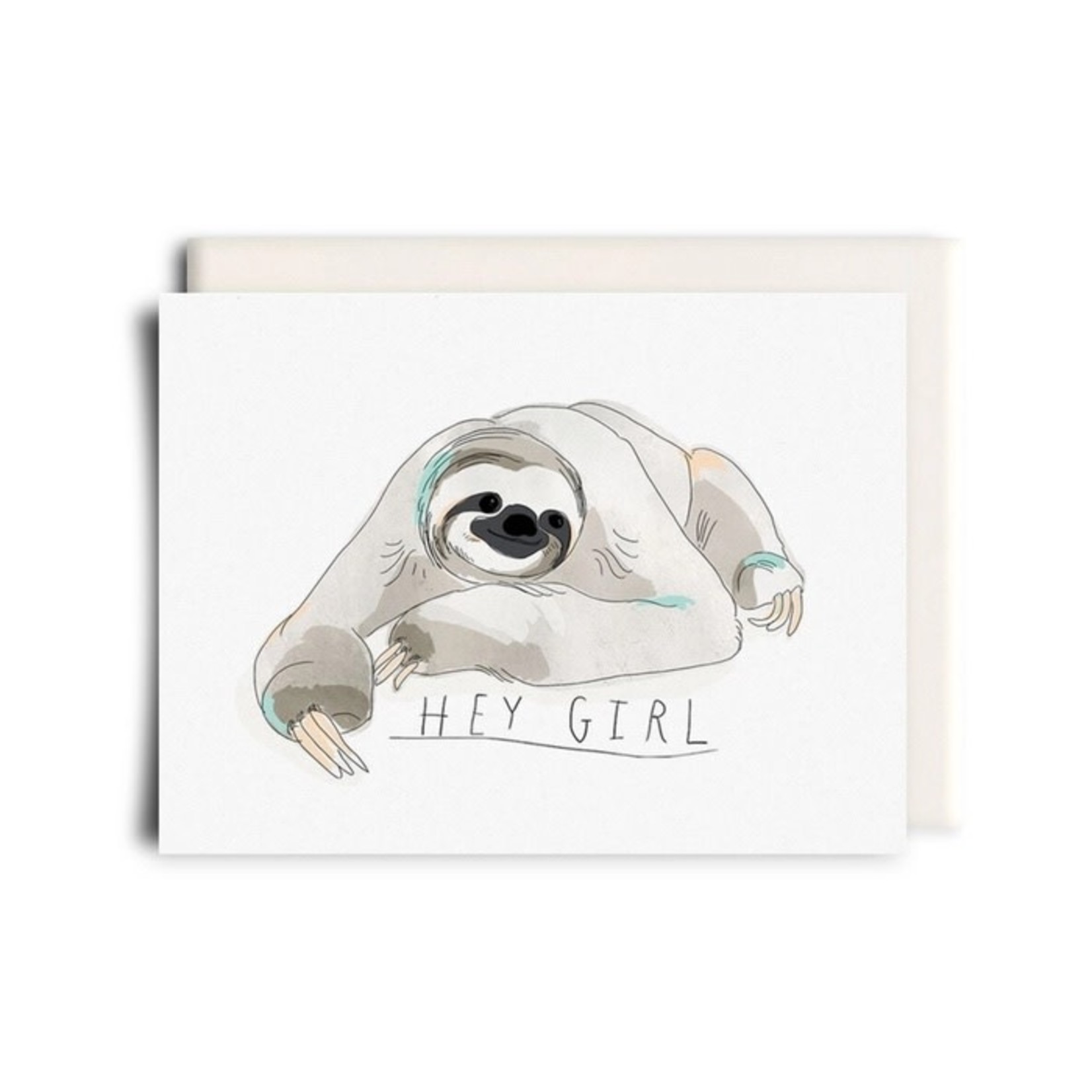 Hey Girl - Love Greeting Card