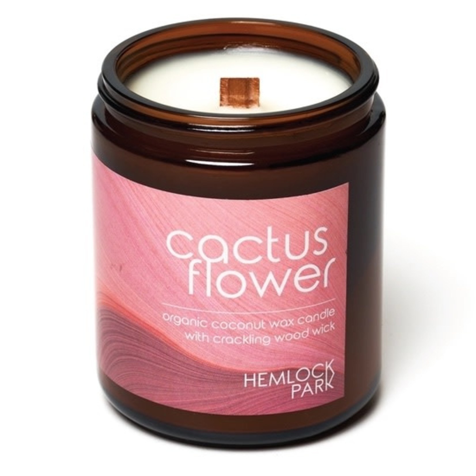 Cactus Flower | Wood Wick Coconut Wax Candle