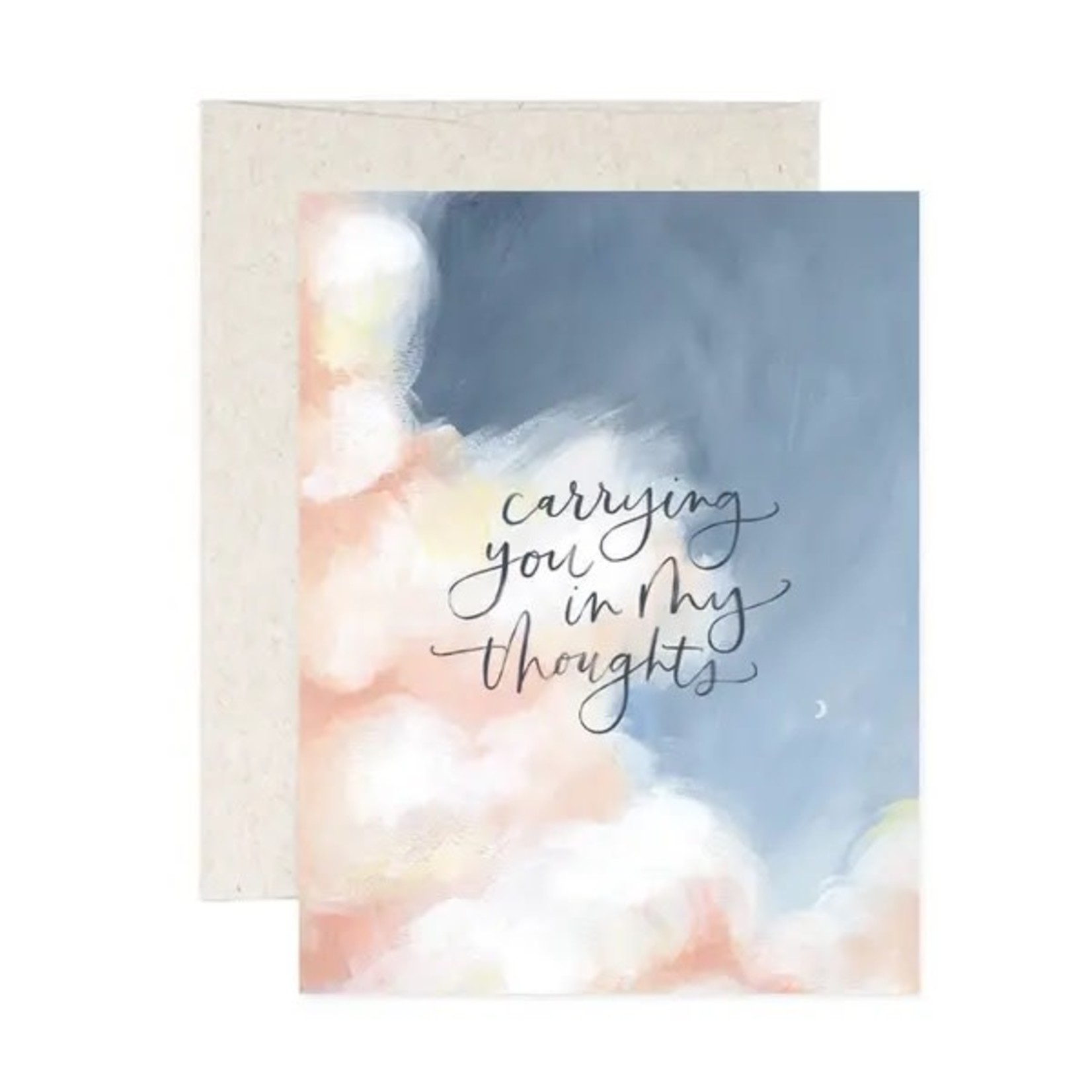 Carrying You In My Thoughts - Greeting Card