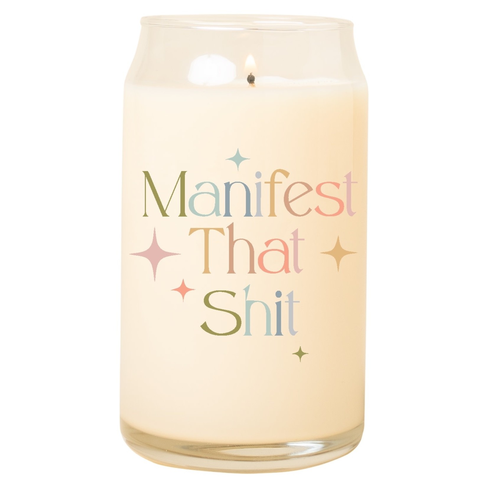 Talking Out of Turn Candle Can Glass - Manifest