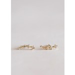 Jax Kelly Champagne Climber Earrings