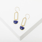 Casablanca Earrings with Lapis