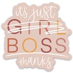 It's Just Boss - Sticker