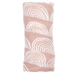 Pale Pink Rainbow Swaddle