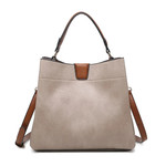 Tati Satchel - Warm Grey