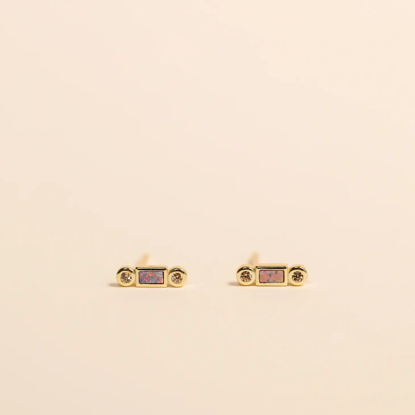 Jax Kelly Bar Opal Earrings