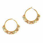 Altiplano Large Zig Zag Hoop Earrings