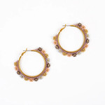 Altiplano Large Daisy Hoop Earrings