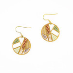 Altiplano Patchwork Disc Earrings
