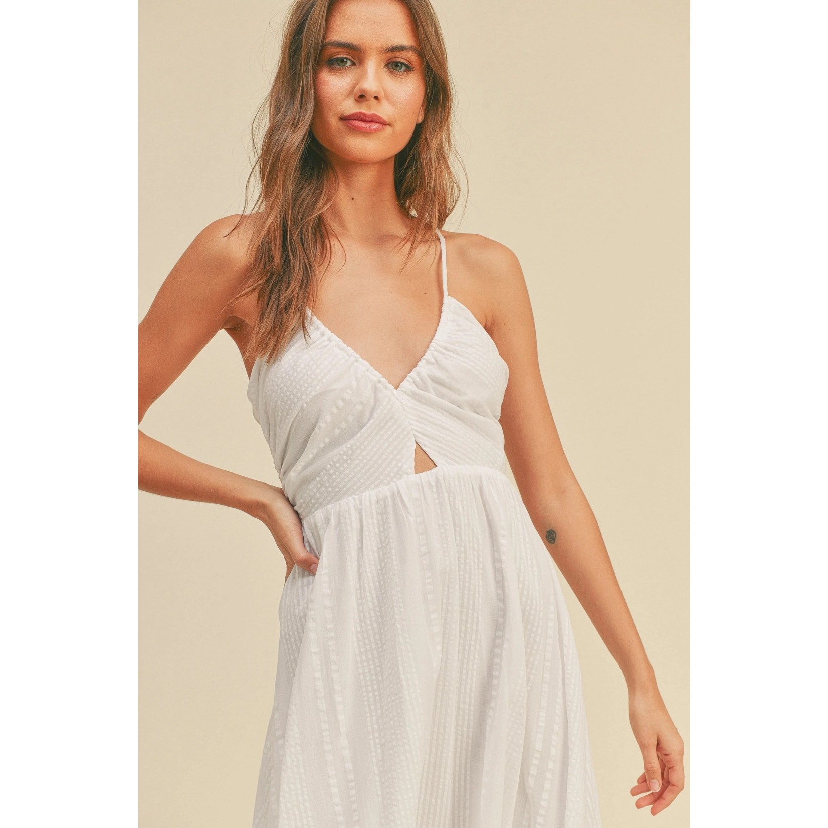 Paper Crane Lily Open Back Dress