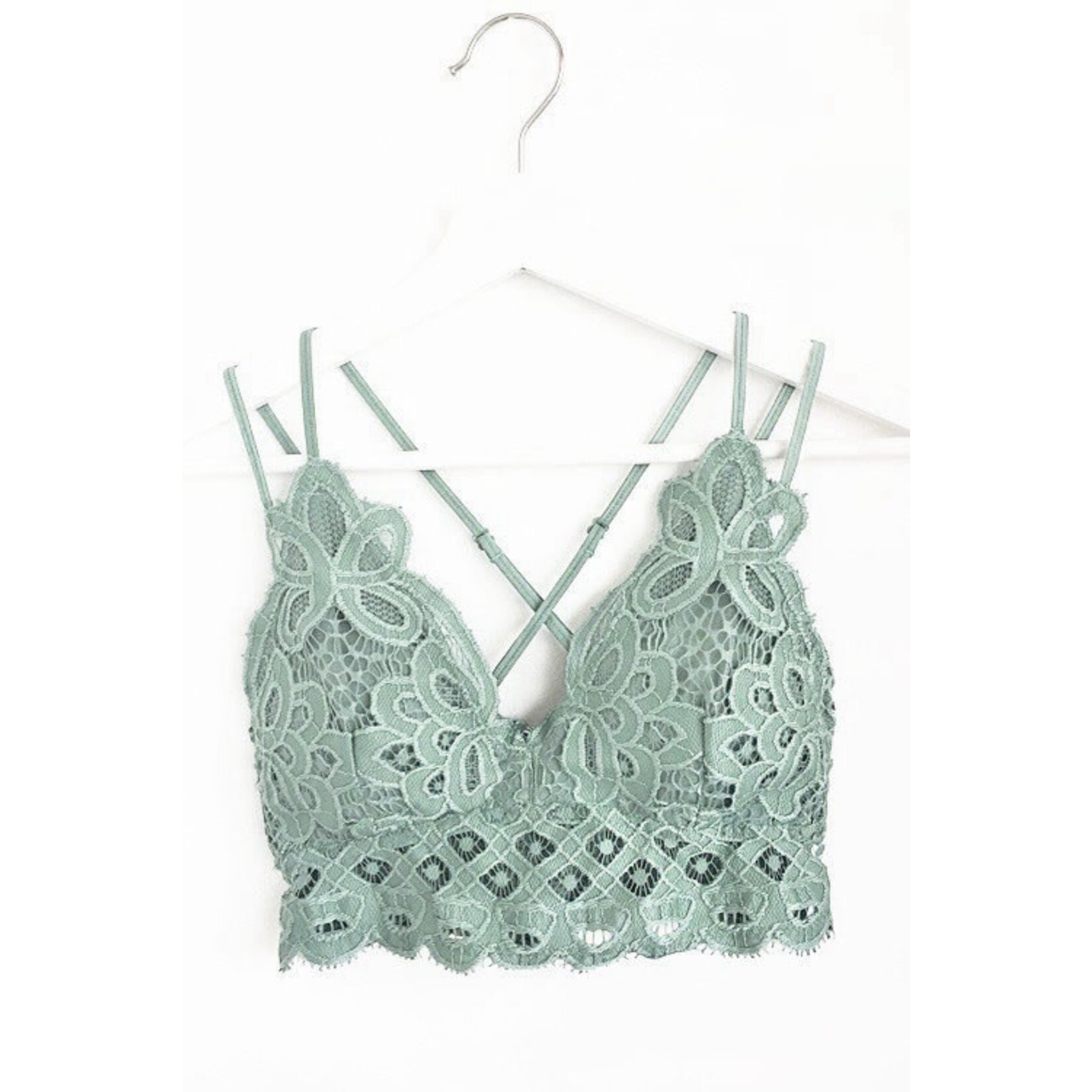 April Crochet Lace Bralette