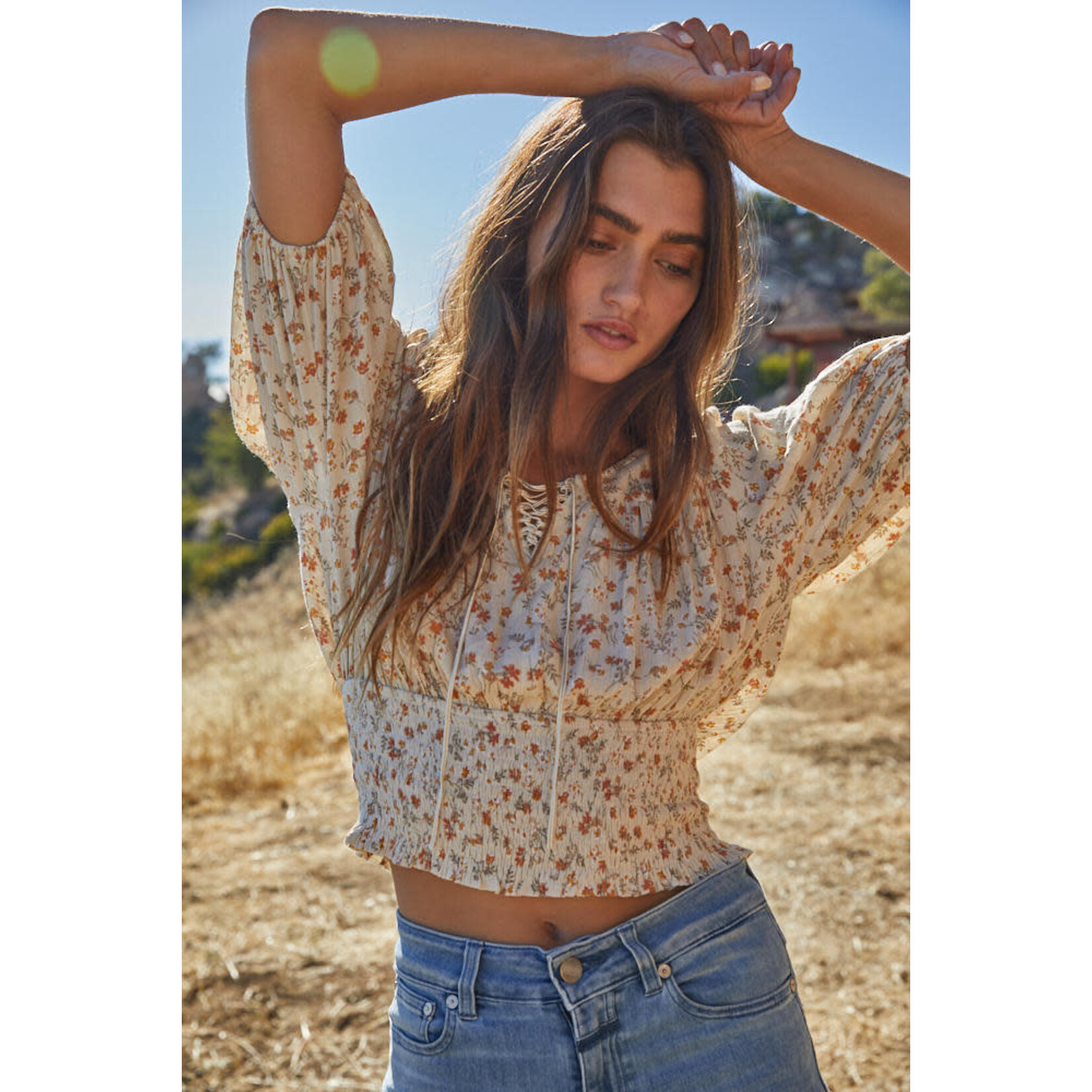 Marah Floral Top